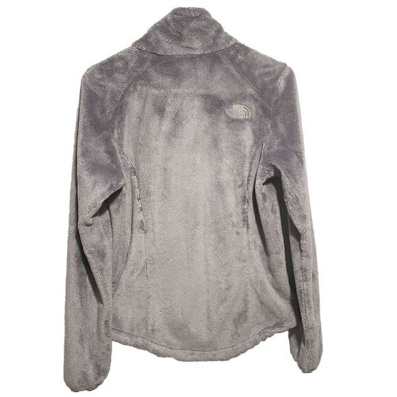 The North Face Osito Women's Small Gray Fleece Jacket Full Zip Up Gorpcore - Picture 2 of 9